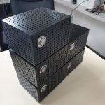 Tarjeta de expansión x825 con caja para raspberry pi 4 | kit completo | contruye tu propio servidor photo review