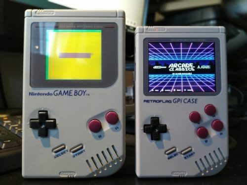 Click to view full screen Consola de mano retropi | caja para Raspberry Pi Zero (Retroflag GPI) photo review