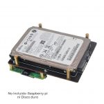 Tarjeta de expansión x825 con caja para raspberry pi 4 | kit completo | contruye tu propio servidor