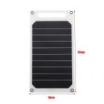Panel solar compatible Raspberry pi 5v usb 10w portable ideal para proyectos, cargar telefonos y baterias